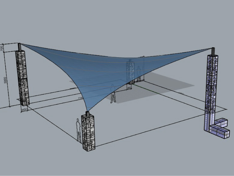 Aurora Bustani Sail Shade